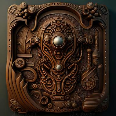 3D model steam punk (STL)